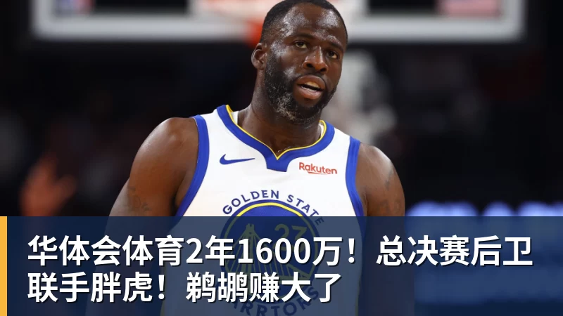 华体会体育2年1600万!总决赛后卫联手胖虎!鹈鹕赚大了