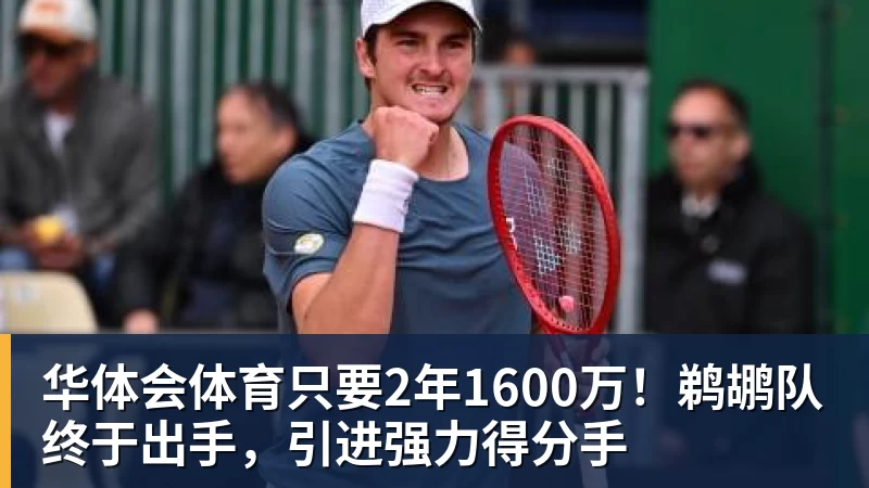 华体会体育只要2年1600万！鹈鹕队终于出手，引进强力得分手