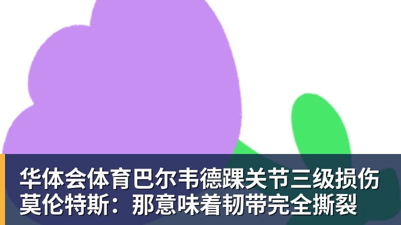 华体会体育巴尔韦德踝关节三级损伤莫伦特斯：那意味着韧带完全撕裂